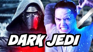 Star Wars Episode The Last Jedi Rey Darth Vader Jedi Scene Theory [upl. by Lramaj]