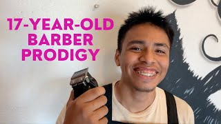 17Year Old Barber PRODIGY in Mexico 🇲🇽 [upl. by Sudderth736]