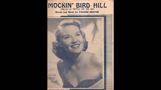 Patti Page  Mockin Bird Hill [upl. by Crandell]