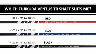 Should you buy a premium aftermarket driver shaft Fujikura Ventus Black vs Blue vs Red [upl. by Lecirg697]