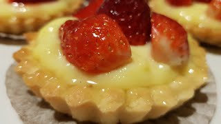 Tartelettes aux fraises 🍓 et la crème pâtissière [upl. by Toby]