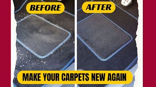 How to Clean Car Carpet Stains In Just 5 Minutes [upl. by Etac406]