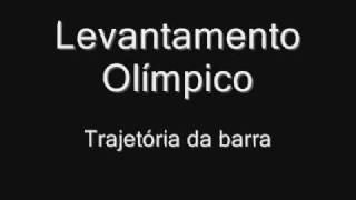 Levantamento Olímpico  trajetória da barra [upl. by Otrebcire]