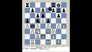 Kluger Gyula vs Szabo Laszlo  Budapest Chess Match 1937 Hungary R2 [upl. by Calder155]