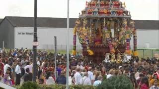 Hindufest in Hamm  mit der Göttin durchs Industriegebiet  Journal [upl. by Cartie]