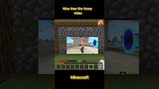 Nice free fire funny shorts😄viralvideo freefire minecraft [upl. by Hirai324]