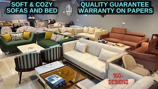 Soft amp Cozy Quality Assured Sofa Bed Chairs Dining Table Resin amp Imported Tables  Warranty on Paper [upl. by Oscar]