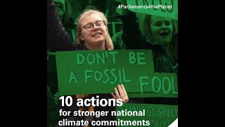 10 actions to strengthen national climate commitments [upl. by Januarius245]