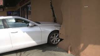 Elderly Driver Crashes Into Liquor Store  MISSION VIEJO CA 101122 [upl. by Aicinoid]