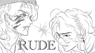 Rude  EPIC The Musical Antinous x Telemachus [upl. by Borer]