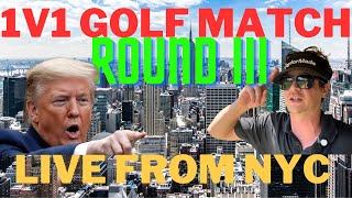 Can Dickie Flower defeat Rusty Johnson in EPIC 1v1 Golf Match [upl. by Shelia354]