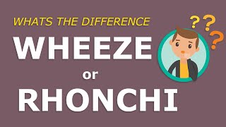 Wheeze or Rhonchi What is the difference Super simple explanation [upl. by Helge]