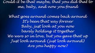 Are You Happy Now  Rascal Flatts ft Lauren Alaina Lyrics [upl. by Jasen923]