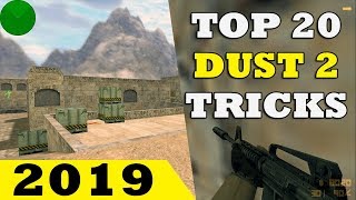 CS 16 Top 20 tricks on DUST 2 [upl. by Silvestro]