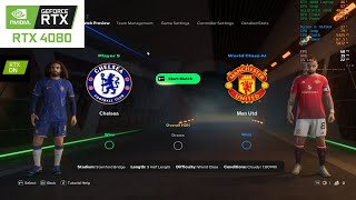 EA FC 25  Ultra Settings  Ray Tracing 2K  RTX 4080 Laptop  Ryzen 9 7845HX [upl. by Jacobina]