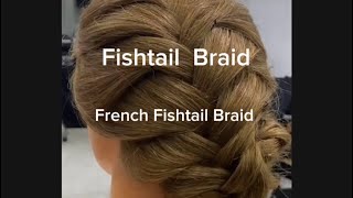 Fishtail French Braid Technique 💕 [upl. by Anila]