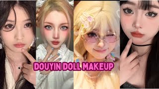 Douyin BARBIE DOLL Makeupdouyinmakeup cyane makeup barbiedollmakeup 抖音 [upl. by Spiers]