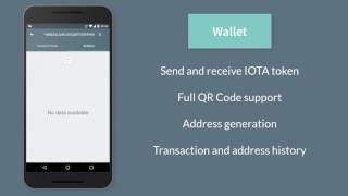 IOTA Android Wallet [upl. by Ecirehs]