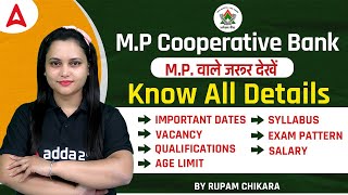 MP Cooperative Bank Recruitment 2022  MP Apex Sahkari Bank Recruitment 2022  MP Govt Jobs 2022 [upl. by Roana]