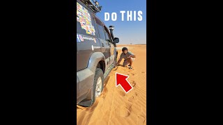 Never get stuck in sand again works for 2WD also [upl. by Neemsay]