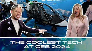 The Coolest Tech at CES 2024 with iJustine and briantong [upl. by Eiramlehcar21]