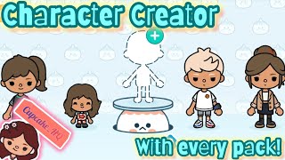 Toca Boca World Character Creator Update [upl. by Korwin]