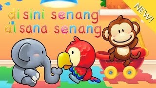 Lagu Anak Indonesia  Di Sini Senang Di Sana Senang [upl. by Tarryn208]