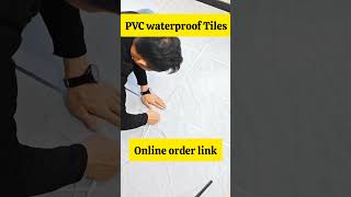 PVC Tiles घर को बनाओ नये जैसा tileinstallation shortvideo home [upl. by Corri]