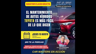 Conferencia Gratis  Autos Hibridos TOYOTA [upl. by Swope]