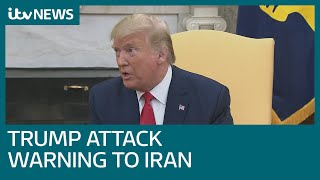 Donald Trump calls Qassem Soleimani ‘a monster’ and says his killing was ‘a good thing’  ITV News [upl. by Irpak]