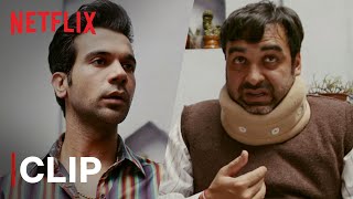 Rajkummar Rao Fixes Pankaj Tripathi’s Neck  Funny Scene  Bareilly Ki Barfi  Netflix India [upl. by Esoranna]