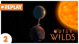 🪐 Outer Wilds • Suite de la Sablière Rouge avec loxplay 2 ⋆˚₊‧ [upl. by Ferrick]