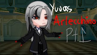 Twisted Wonderland react to Yuu as Arlecchino [upl. by Mitzi720]