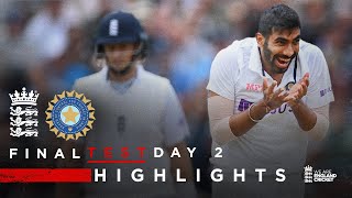 Brilliant Bumrah Puts India On Top  Highlights  England v India  Day 2  LV Insurance Test 2022 [upl. by Utica]