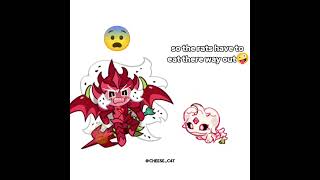 They are talking in dragon tongue😊 cookierunkingdom cookierun crkedit crk fyp edit shorts [upl. by Siuol821]