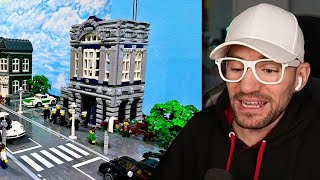 Bob Brickman baut die LEGO Stadt weiter Polizeiwache [upl. by Kape]