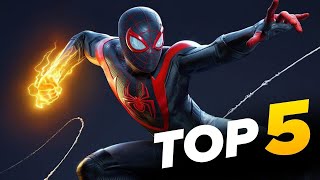 Top 5 Spiderman Games In Phone 2024 [upl. by Adnoyek188]