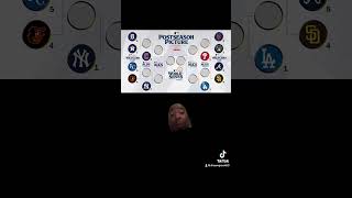 MLB postseason picture and my personal prediction ￼ [upl. by Gaillard156]