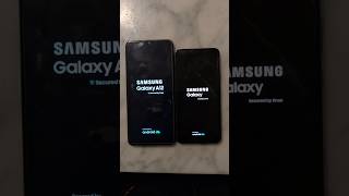 Galaxy A12 vs Galaxy S22 reboot test shorts youtube tech [upl. by Nagard]