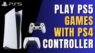 How to Play PS5 Games with PS4 Controller [upl. by Adiaros]