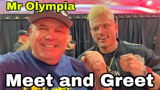 Mr Olympia 2024 in Las Vegas Meet and Greet the contestants [upl. by Vinn]