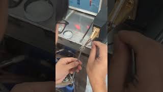 JLCG3KW 3KW Induction Heating Machine to Weld Copper Wire Terminals with Tin Soldering Rod [upl. by Glimp800]