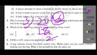 Question 4Probability Class 10th Exercise 141 Ncert [upl. by Llenil]