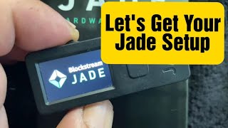 How to set up a Blockstream Jade using Bluetooth [upl. by Petrie]