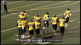 Maple Grove vs Burnsville State 6A Football [upl. by Yrallam]