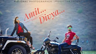 Best preweding shoot of Amit amp Divya Guitar sikhda  Tere bin Udaipur [upl. by Nodnrb]