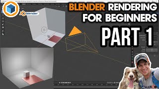 Getting Started RENDERING in Blender  Rendering Beginners START HERE [upl. by Ahsimal]