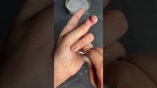 How to remove permanent nail extensions at home😍 ytshorts viralvideo nailextensions [upl. by Garcon]