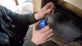 DIY Micro Hydro part 14 wiring The turbine [upl. by Aleyam]