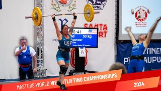 Masters World Weightlifting Championships 2024  Santasport Rovaniemi [upl. by Philips941]